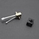 S1 Copper Plated Nozzle Heating Block Titanium Alloy Bimetal Throat Heater Heating Block Thermistor Hotend Kit