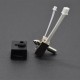 S1 Copper Plated Nozzle Heating Block Titanium Alloy Bimetal Throat Heater Heating Block Thermistor Hotend Kit