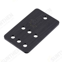 Guide Pulley Fixed Mounting Plate Pulley Installation Fixing Plate for 3D Printer Guide Pulley Fixed Mounting Plate Pulley Installation Fixing Plate for 3D Printer