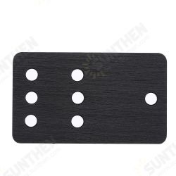 Guide Pulley Fixed Mounting Plate Pulley Installation Fixing Plate for 3D Printer Guide Pulley Fixed Mounting Plate Pulley Installation Fixing Plate for 3D Printer