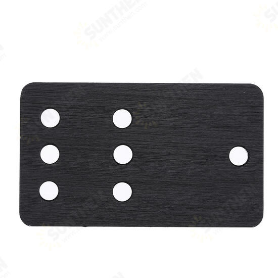 Guide Pulley Fixed Mounting Plate Pulley Installation Fixing Plate for 3D Printer