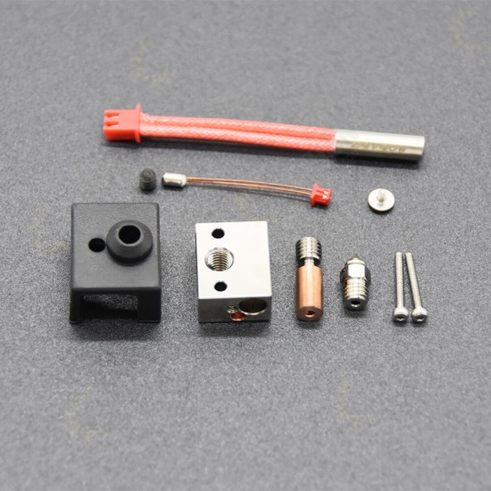 High Temperature 260℃/300℃ Ender 3 S1 Heating Block Sprite Extruder Kit For Ender-3 S1/CR-10 Smart Pro/Sermoon V1 3D Printer