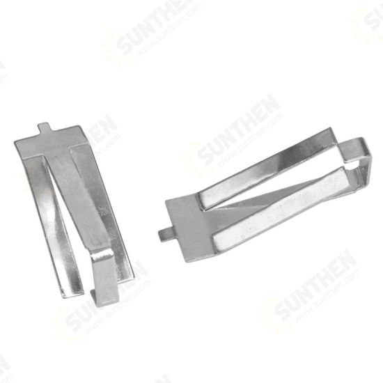 Hot Bed Platform Lattice Glass Fixing Clamp Hot Bed Stainless Steel Fixing Clamp for 3D Printer