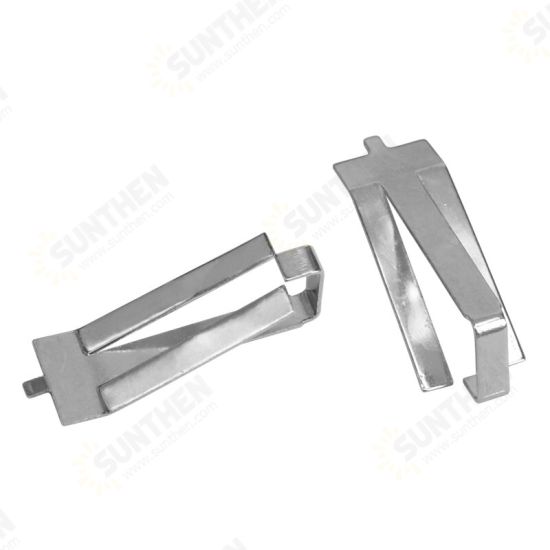 Hot Bed Platform Lattice Glass Fixing Clamp Hot Bed Stainless Steel Fixing Clamp for 3D Printer