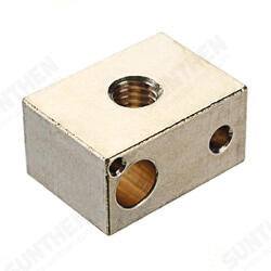 Hot End Heating Block for 3D Printer High Temperature Copper Material Hot End Heating Block for 3D Printer High Temperature Copper Material