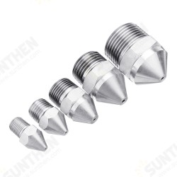 Inch Tooth Stainless Steel Straight Nozzle For 3D Printer Part Inch Tooth Stainless Steel Straight Nozzle For 3D Printer Part