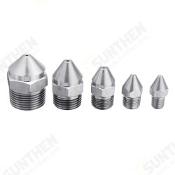 Inch Tooth Stainless Steel Straight Nozzle For 3D Printer Part Inch Tooth Stainless Steel Straight Nozzle For 3D Printer Part