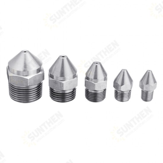 Inch Tooth Stainless Steel Straight Nozzle For 3D Printer Part