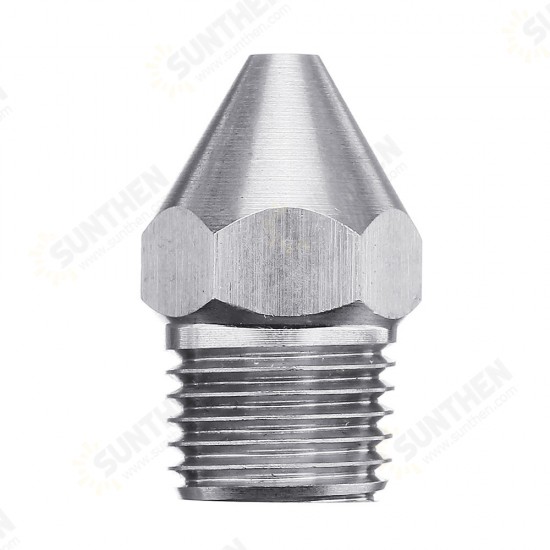 Inch Tooth Stainless Steel Straight Nozzle For 3D Printer Part