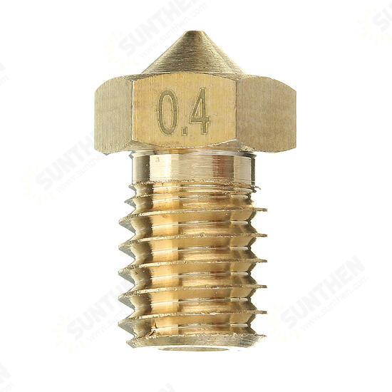 1.75mm Filament 0.4mm Copper Nozzle for 3D Printer