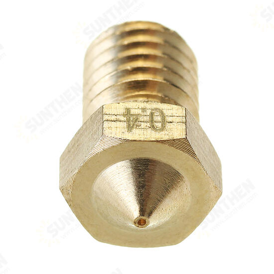 1.75mm Filament 0.4mm Copper Nozzle for 3D Printer