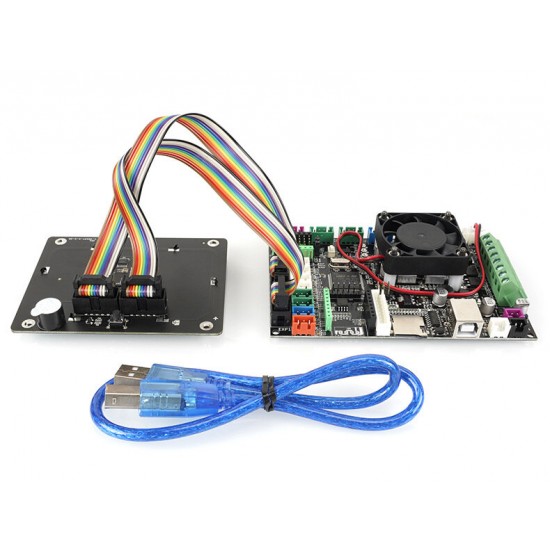 3D Printer Control Board Motherboard Integrated TMC2225 Driver Motherboard Display Fan Kit