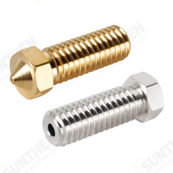 E3D Volcano Hard Steel Nozzle Brass M6 Thread 3D Printer Hotend Volcano Nozzle E3D Volcano Hard Steel Nozzle Brass M6 Thread 3D Printer Hotend Volcano Nozzle