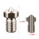 3D Printer Accessories TC4 High Quality E3D Titanium Alloy Nozzle 0.2/0.3/0.4/0.5mm High Temperature Print Head Nozzle