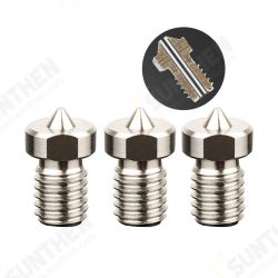 3D Printer Accessories TC4 High Quality E3D Titanium Alloy Nozzle 0.2/0.3/0.4/0.5mm High Temperature Print Head Nozzle 3D Printer Accessories TC4 High Quality E3D Titanium Alloy Nozzle 0.2/0.3/0.4/0.5mm High Temperature Print Head Nozzle