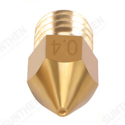 MK8 Nozzle 0.2mm 0.4mm 0.5mm 0.6mm 0.8mm 1.0mm 3D Printer Part Extruder M6 Thread Brass Nozzle 1.75mm 3mm Filament MK8 Nozzle 0.2mm 0.4mm 0.5mm 0.6mm 0.8mm 1.0mm 3D Printer Part Extruder M6 Thread Brass Nozzle 1.75mm 3mm Filament