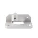 Sliver MK8 Extruder Kit for 3D Printer Aluminum Alloy Block Bowden Extrusion CR10 Extruder Block 3D Printer Parts For MK8 CR10 Ender 3