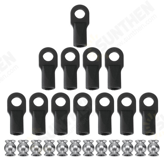 M3/M4 Parallel Arm Carbon Rod Joint Ball Buckle Kit For Delta 3D Printer Part