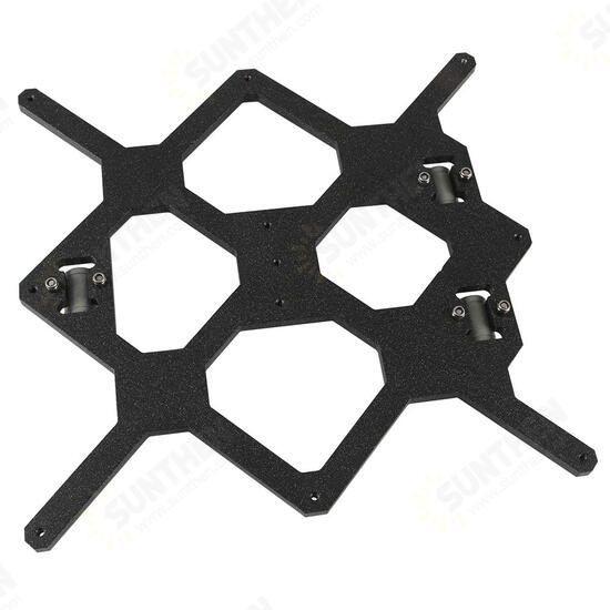 MK3 MK2.5 Y A-xis Hot Bed Support Plate with LM8UU Hoop Fittings for 3D Printer