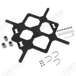 MK3 MK2.5 Y A-xis Hot Bed Support Plate with LM8UU Hoop Fittings for 3D Printer MK3 MK2.5 Y A-xis Hot Bed Support Plate with LM8UU Hoop Fittings for 3D Printer