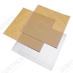 MK52 Hot Bed Iron Plate 253.8*241mm with 2pcs Adhesive PEI for 3D Printer MK52 Hot Bed Iron Plate 253.8*241mm with 2pcs Adhesive PEI for 3D Printer