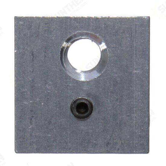 MK7/MK8 20*20*10mm Aluminum Heating Block For 3D Printer