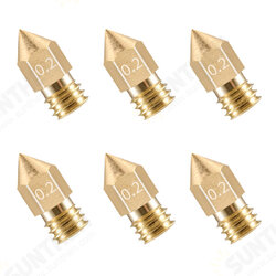 MK8 Extruder Nozzle Head Brass FDM Set M6 Thread 1.75/3.0 Filament Nozzle 3D Printer Accessories MK8 Extruder Nozzle Head Brass FDM Set M6 Thread 1.75/3.0 Filament Nozzle 3D Printer Accessories