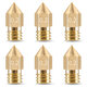 MK8 Extruder Nozzle Head Brass FDM Set M6 Thread 1.75/3.0 Filament Nozzle 3D Printer Accessories