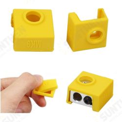 MK9 Silicone Protective Case for Heating Aluminum Block 3D Printer Part Hotend MK9 Silicone Protective Case for Heating Aluminum Block 3D Printer Part Hotend