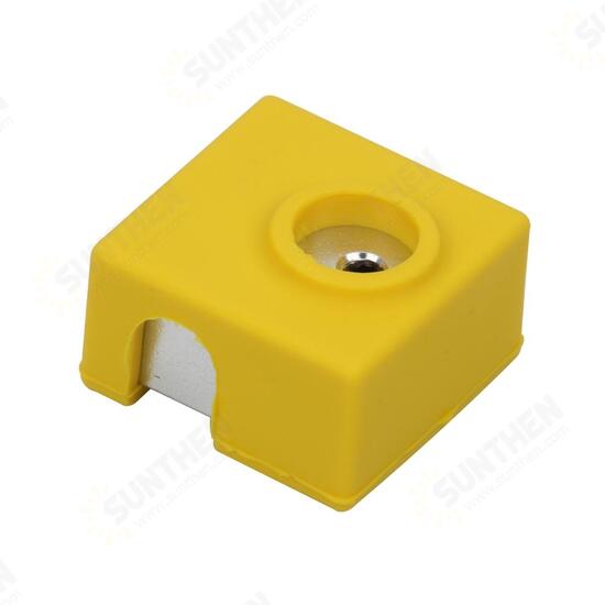 MK9 Silicone Protective Case for Heating Aluminum Block 3D Printer Part Hotend