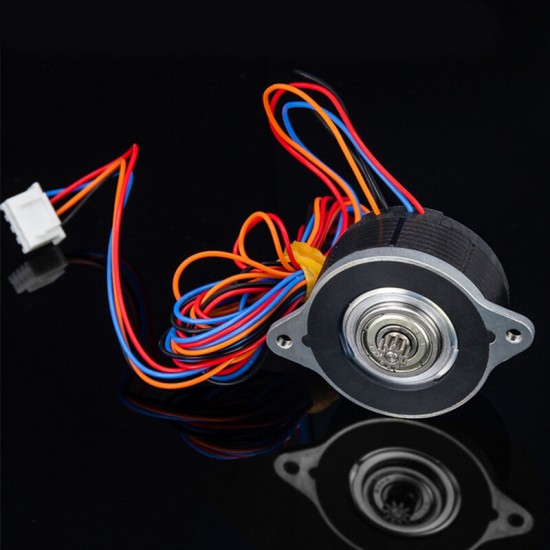 High Temperature Version of the Nema14 36 Pancake Stepper Motor 180Degrees for Galileo Extruder
