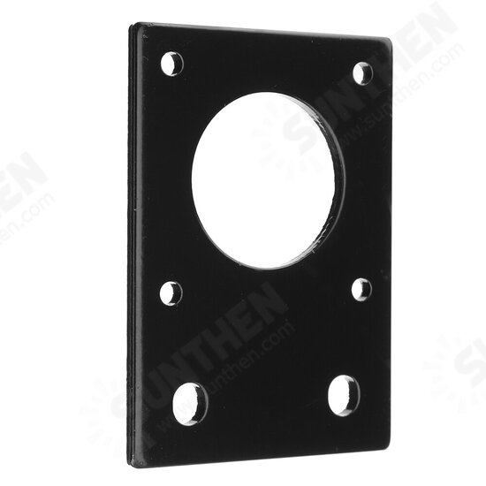 NEMA17 42 Stepper Motor Black/Silver Fixed Bracket Mounting Plate for 3D Printer Motor 2020 Profile Parts