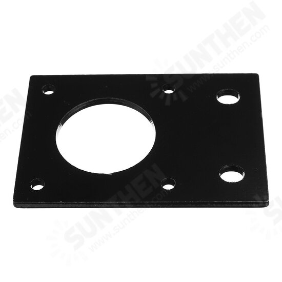 NEMA17 42 Stepper Motor Black/Silver Fixed Bracket Mounting Plate for 3D Printer Motor 2020 Profile Parts