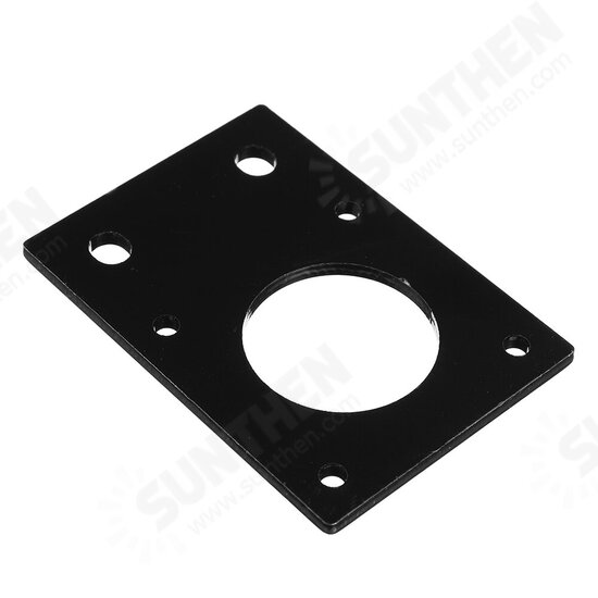 NEMA17 42 Stepper Motor Black/Silver Fixed Bracket Mounting Plate for 3D Printer Motor 2020 Profile Parts