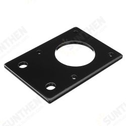 NEMA17 42 Stepper Motor Black/Silver Fixed Bracket Mounting Plate for 3D Printer Motor 2020 Profile Parts NEMA17 42 Stepper Motor Black/Silver Fixed Bracket Mounting Plate for 3D Printer Motor 2020 Profile Parts
