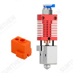 Newest Ender3 High Temperature Hotend Kit Reach To 550℃ Copper Plated Volcano Nozzle Heating Block Bi-Metal Throat CR10 Extruder Newest Ender3 High Temperature Hotend Kit Reach To 550℃ Copper Plated Volcano Nozzle Heating Block Bi-Metal Throat CR10 Extruder