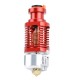 Red Lizard K1 V6 Hotend Assembled Hotend Plated Copper Nozzle for Ende3 V2 Extruder Prusa I3 MK3 Extruder 3D Printer Parts