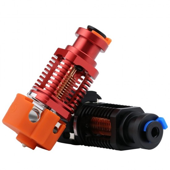 Red Lizard K1 V6 Hotend Assembled Hotend Plated Copper Nozzle for Ende3 V2 Extruder Prusa I3 MK3 Extruder 3D Printer Parts