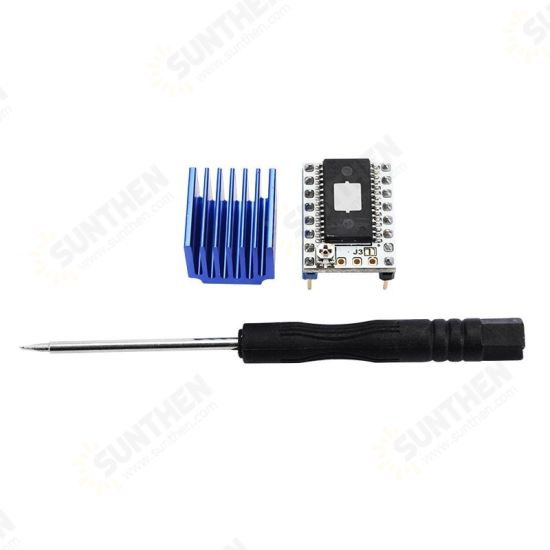 SD6128 V1.1 35V 2.2A 128 Microstepping Stepper Motor Driver + Heatsink + Screwdriver For 3D Printer SD6128 V1.1 35V 2.2A 128 Microstepping Stepper Motor Driver + Heatsink + Screwdriver For 3D Printer