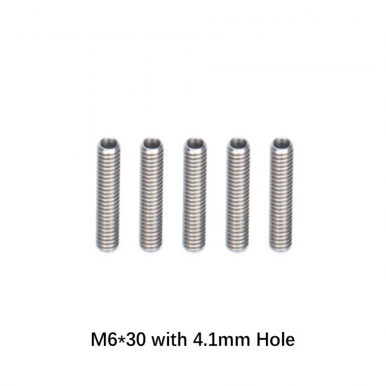 SIMAX3D 5/10PCS M6 Nozzle Throat with PTFE Tube All Models Throat for 1.75mm Filament for 3D Printer