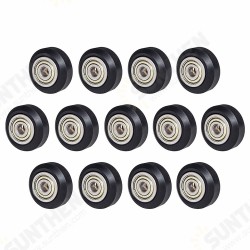 13/24Pcs Polycarbonate Pulley Wheel Plastic Pulley Linear Bearing for Creality CR10 Ender 3 3D Printer Part 13/24Pcs Polycarbonate Pulley Wheel Plastic Pulley Linear Bearing for Creality CR10 Ender 3 3D Printer Part