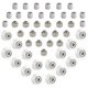 16sets POM Pulley Wheel Black/Transparent with Round Column & Eccentric Spacer Replacement Parts Kit for 3D Printer 16sets POM Pulley Wheel Black/Transparent with Round Column & Eccentric Spacer Replacement Parts Kit for 3D Printer