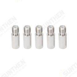 5Pcs 4mm to 2mm Throat with PTFE Stainless Steel Hotend Nozzle Throat 1.75mm filament for 3D Printer 5Pcs 4mm to 2mm Throat with PTFE Stainless Steel Hotend Nozzle Throat 1.75mm filament for 3D Printer