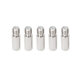 5Pcs 4mm to 2mm Throat with PTFE Stainless Steel Hotend Nozzle Throat 1.75mm filament for 3D Printer