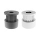 5Pcs GT2 Timing Pulley 16/20 Teeth Wheel Bore 4/5/6/6.35/8mm Aluminium Gear Teeth Width 6/10mm 3D Printers Parts Black/Silver