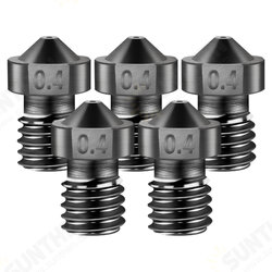 5Pcs Hardened Steel Nozzle E3D J-Head Extruder Nozzle kit for 3D Printer 5Pcs Hardened Steel Nozzle E3D J-Head Extruder Nozzle kit for 3D Printer