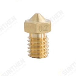 Brass Short Volcano Nozzle V5V6 M6 Thread 1.75mm for 3D Printer Brass Short Volcano Nozzle V5V6 M6 Thread 1.75mm for 3D Printer