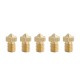 Brass Short Volcano Nozzle V5V6 M6 Thread 1.75mm for 3D Printer