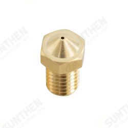 Brass Short Volcano Nozzle V5V6 M6 Thread 1.75mm for 3D Printer Brass Short Volcano Nozzle V5V6 M6 Thread 1.75mm for 3D Printer
