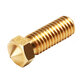 Brass Volcano Long Nozzle M6 Thread 1.75mm for 3D Printer